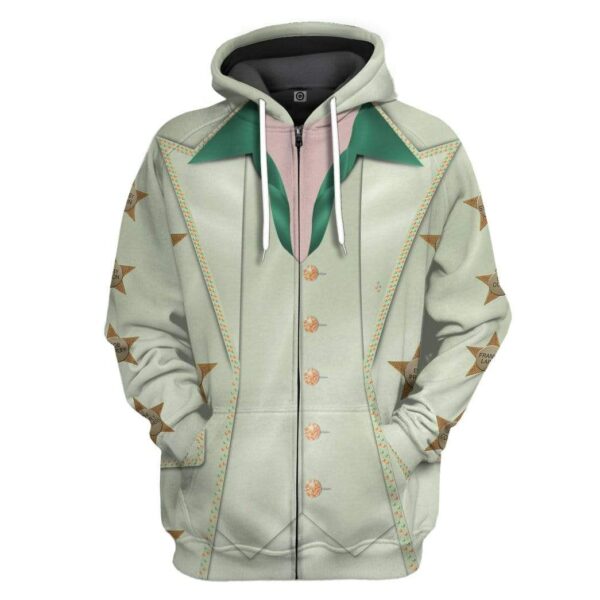 Gearhuman 3D Elton John Star On Hollywood Custom Hoodie Apparel GL050815 3D Custom Fleece Hoodies Zip Hoodie S