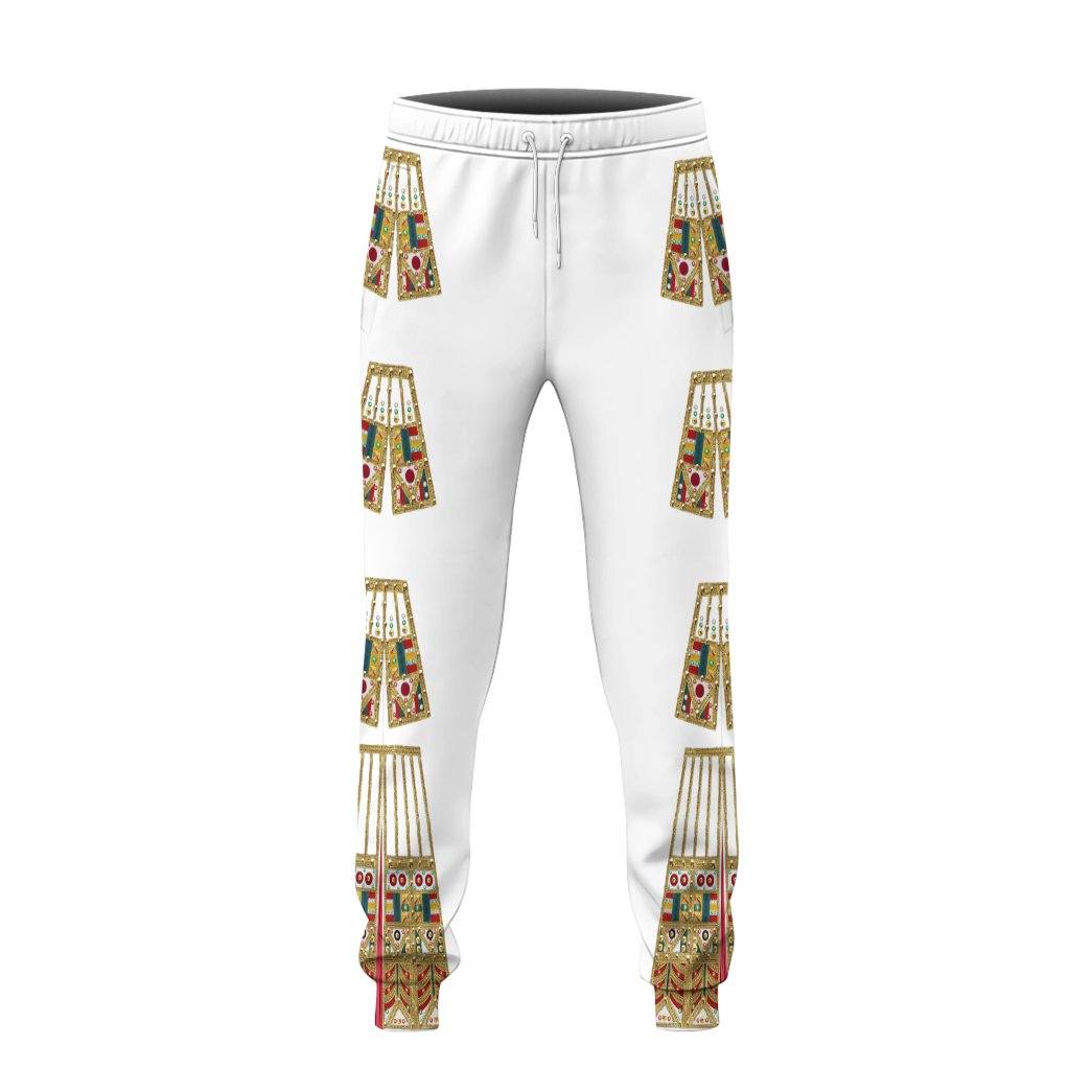 Gearhuman 3D ELV PRL Inca Gold Leaf Custom Sweatpants GW01072115 Sweatpants Sweatpants S