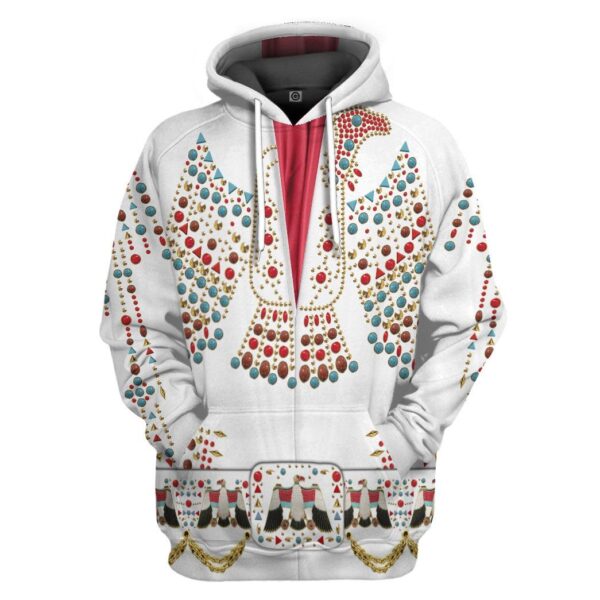 Gearhuman 3D ELV PRL Thunderbird Custom Tshirt Hoodie Apparel GW01072116 3D Apparel Hoodie S 