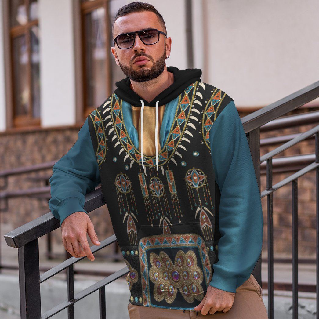 Gearhuman 3D Elvis Presley Alpine Suit Custom Hoodie Apparel GV030934 3D Custom Fleece Hoodies