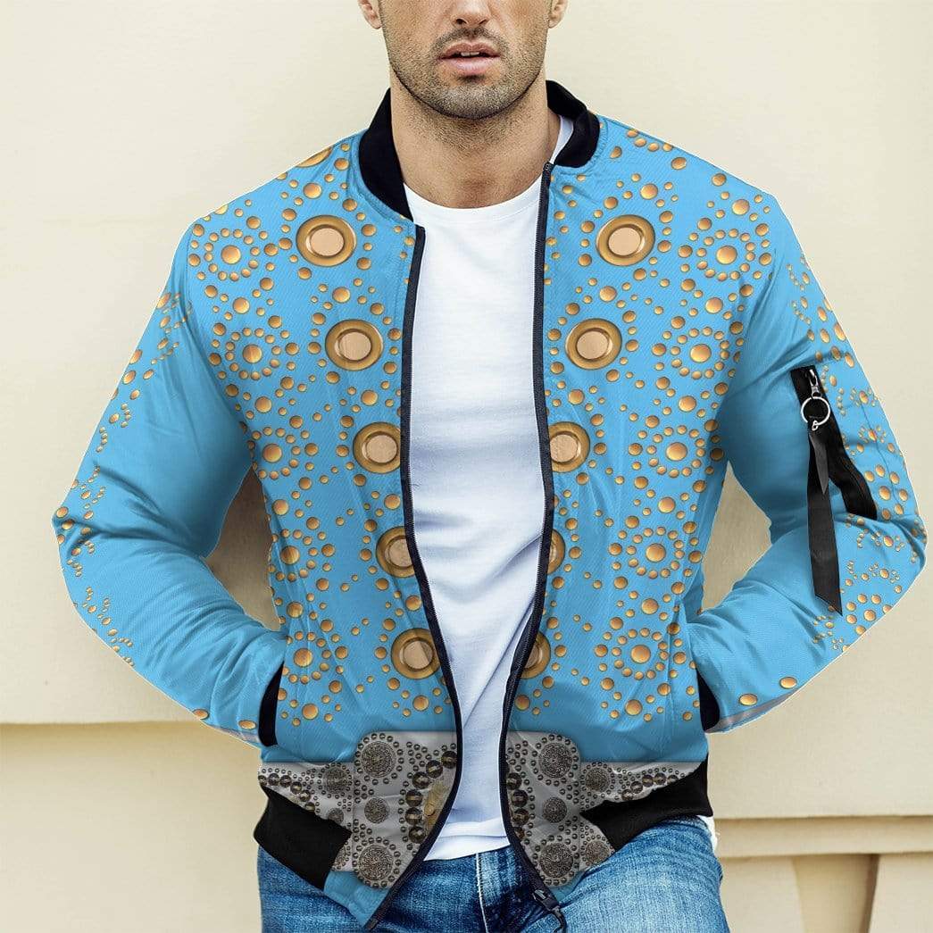 Gearhuman 3D Elvis Presley Custom Bomber Jacket Apparel GL210836 bomber