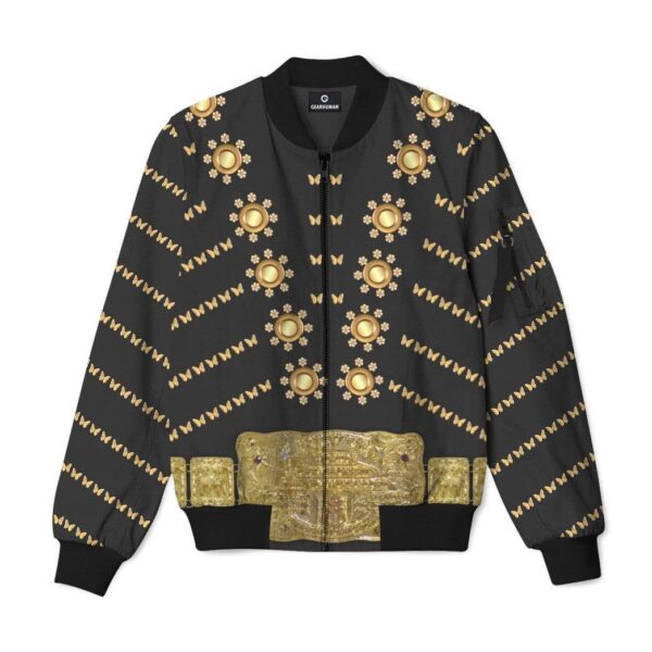 Gearhuman 3D Elvis Presley Custom Bomber Jacket Apparel GL210838 bomber Jacket Bomber S 