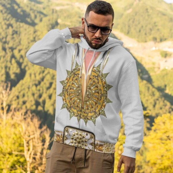 Gearhuman 3D Elvis Presley Custom Hoodie Apparel GL17082 3D Custom Fleece Hoodies 