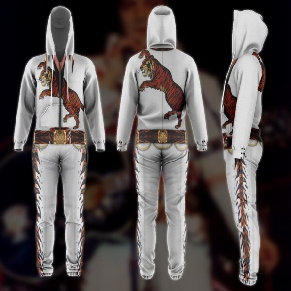 Gearhuman 3D Elvis Presley Tiger Jumpsuit GV260138 Jumpsuit