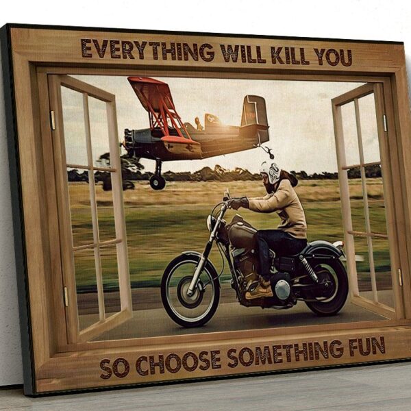 Gearhuman 3D Everything Will Kill You Canvas GK25022 Canvas