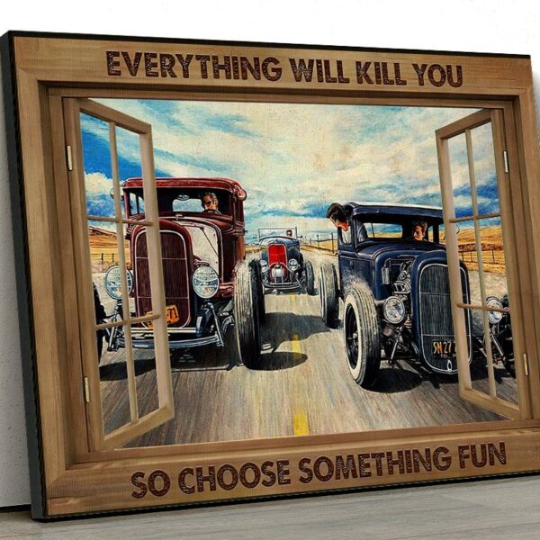 Gearhuman 3D Everything Will Kill You Canvas GK25023 Canvas