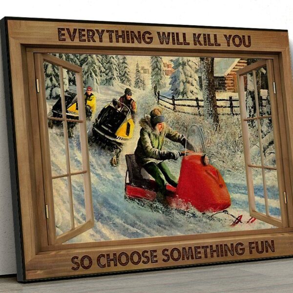 Gearhuman 3D Everything Will Kill You Canvas GK25024 Canvas