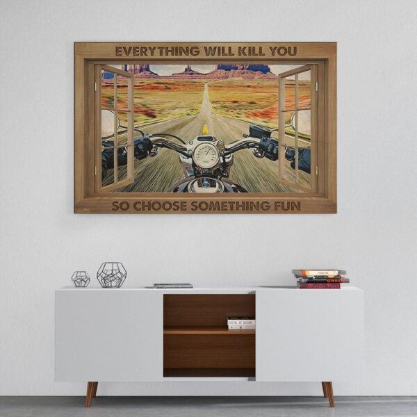 Gearhuman 3D Everything Will Kill You Canvas GK25026 Canvas