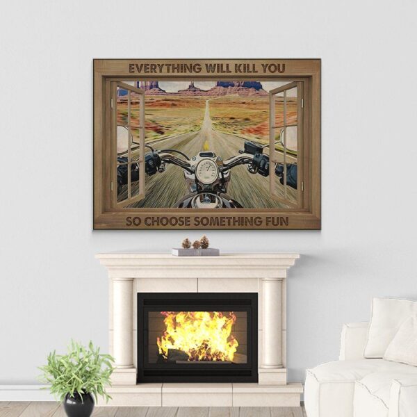 Gearhuman 3D Everything Will Kill You Canvas GK25026 Canvas