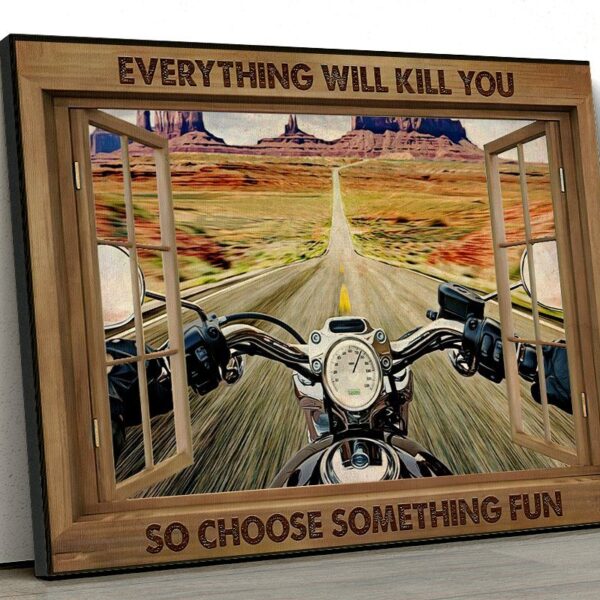 Gearhuman 3D Everything Will Kill You Canvas GK25026 Canvas