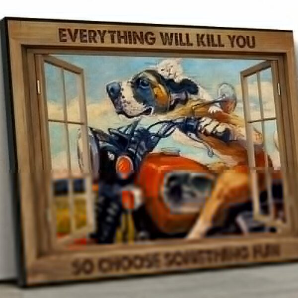 Gearhuman 3D Everything Will Kill You Canvas GK25028 Canvas