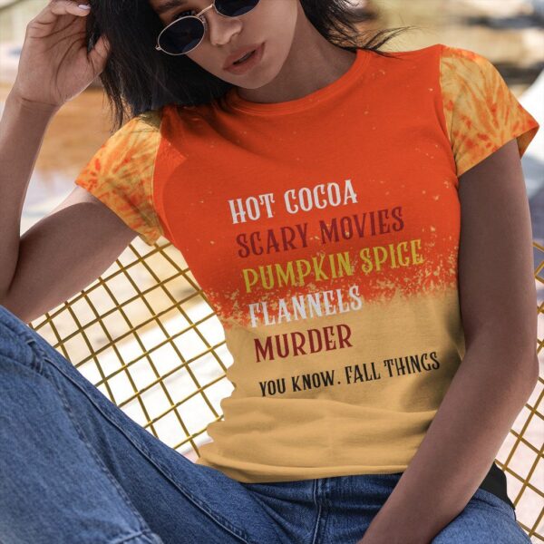 Gearhuman 3D Fall Things Custom Tshirt Apparel GW29097 3D T-shirt