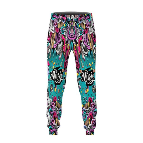 Gearhuman 3D Fashion Musical Instruments Cutsom Sweatpants GR12015 Sweatpants