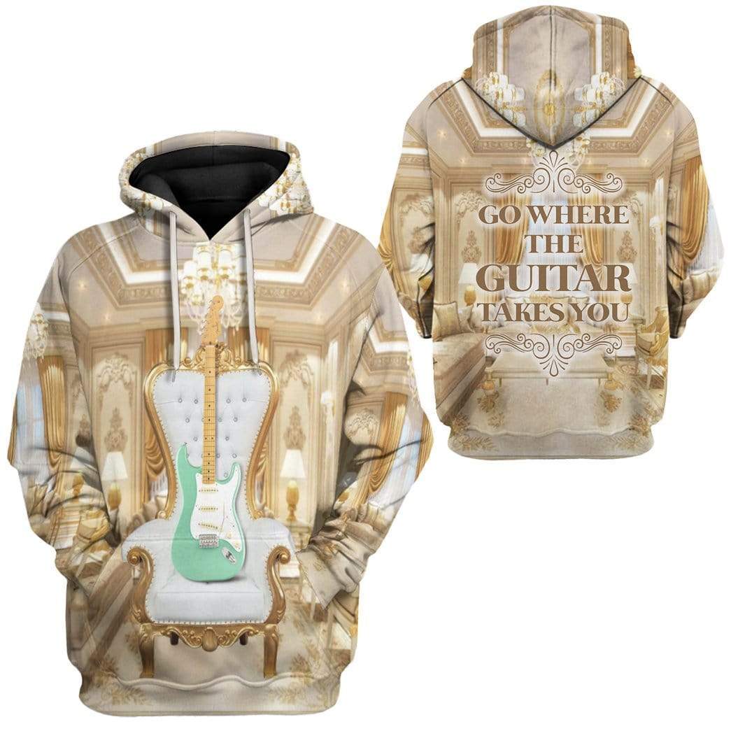 Gearhuman 3D Fender Vintera Custom Hoodie Apparel GL06053 3D Custom Fleece Hoodies
