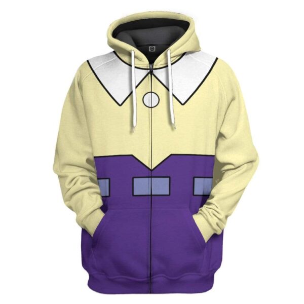 Gearhuman 3D Ferb Fletcher Custom Hoodie Apparel GW200810 3D Custom Fleece Hoodies Zip Hoodie S