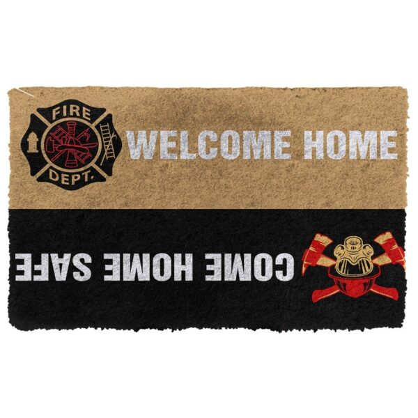 Gearhuman 3D Firefighter Custom Doormat GV26011 Doormat Doormat S(15,8''x23,6'')
