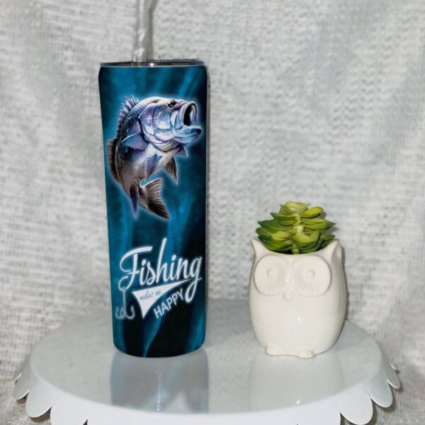 Gearhuman 3D Fishing Custom Design Vacuum Insulated Tumbler GB051114 Tumbler 