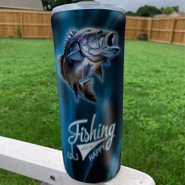 Gearhuman 3D Fishing Custom Design Vacuum Insulated Tumbler GB051114 Tumbler 