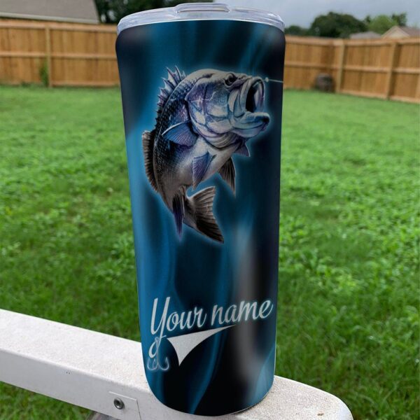 Gearhuman 3D Fishing Custom Name Design Vacuum Insulated Tumbler GV061118 Tumbler 