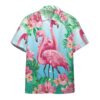 Gearhuman 3D Flamingo Hawaii Shirt GW1805211 Hawai Shirt Short Sleeve Shirt S