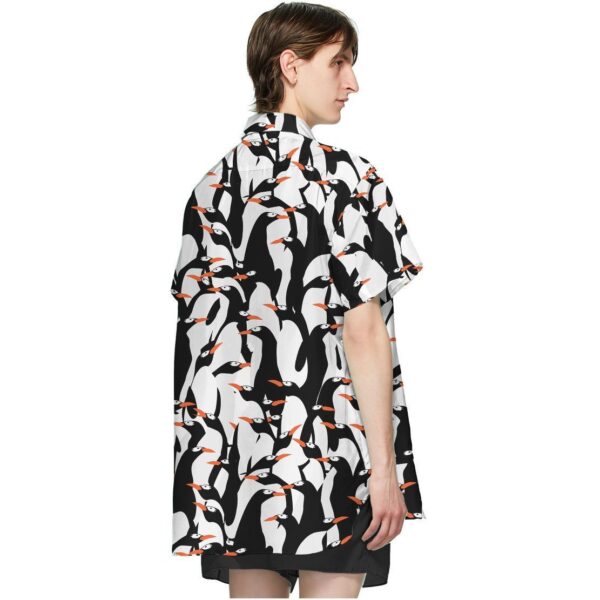 Gearhuman 3D Flying Penguins Hawaii Shirt ZK1406215 Hawai Shirt 