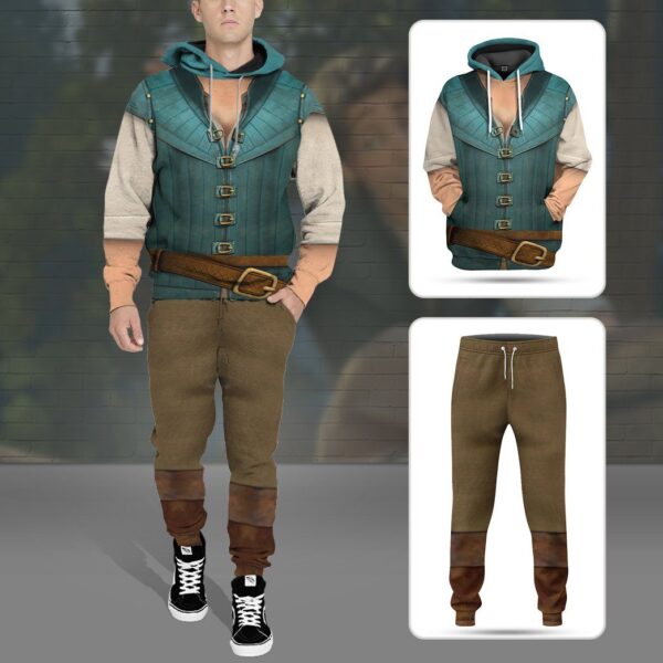 Gearhuman 3D Flyn Rider Prince Rapunzel Custom Sweatpants Apparel GK30127 Sweatpants