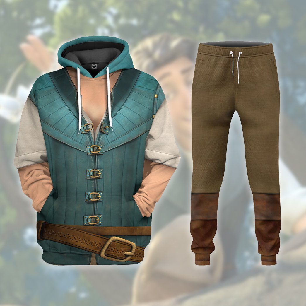 Gearhuman 3D Flyn Rider Prince Rapunzel Custom Sweatpants Apparel GK30127 Sweatpants