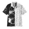 Gearhuman 3D Foot Print Dogs Hawaii Shirt ZK2204212 Hawai Shirt Short Sleeve Shirt S 