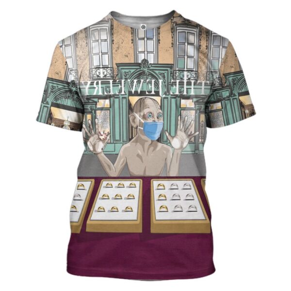 Gearhuman 3D Found The Rings Custom Hoodies Apparel GA19028 3D Apparel T-shirt S