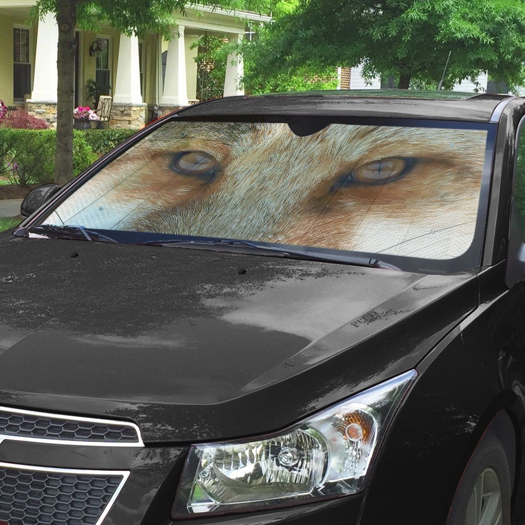 Gearhuman 3D Fox Eyes Sunshade ZK0707214 Auto Sunshade