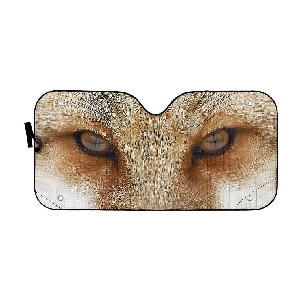 Gearhuman 3D Fox Eyes Sunshade ZK0707214 Auto Sunshade 57''x27.5''