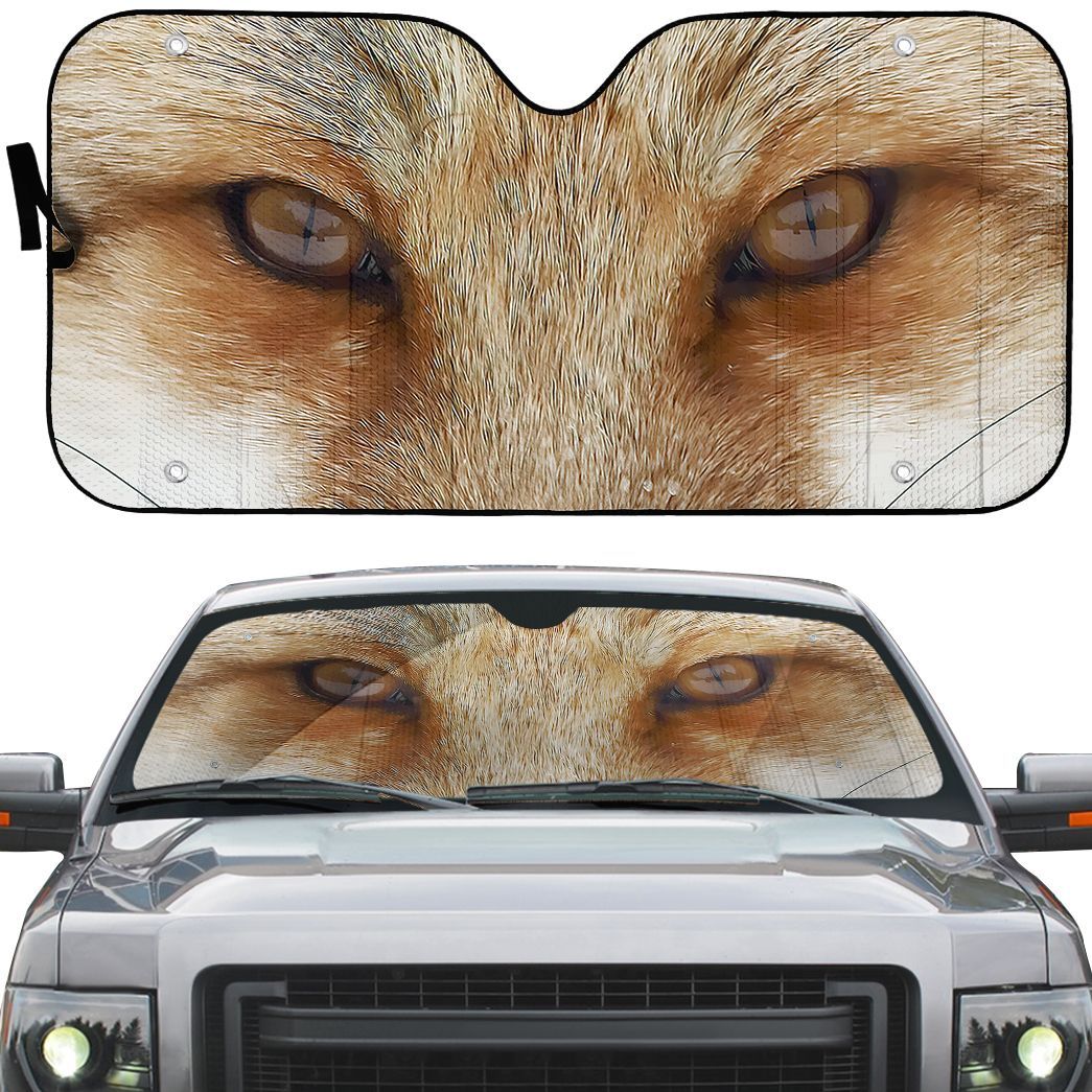Gearhuman 3D Fox Eyes Sunshade ZK0707214 Auto Sunshade