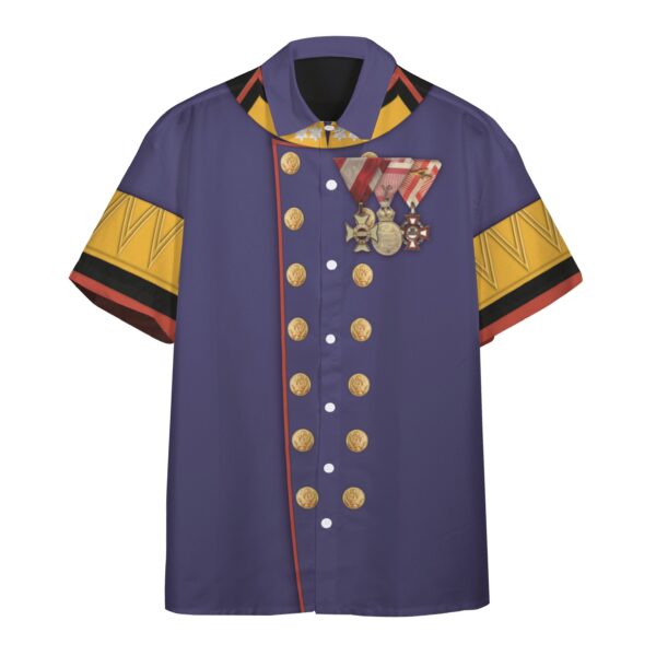 Gearhuman 3D Franz Graf Conrad von H??tzendorf Custom Short Sleeve Shirt GV171137 Short Sleeve Shirt Short Sleeve Shirt S 