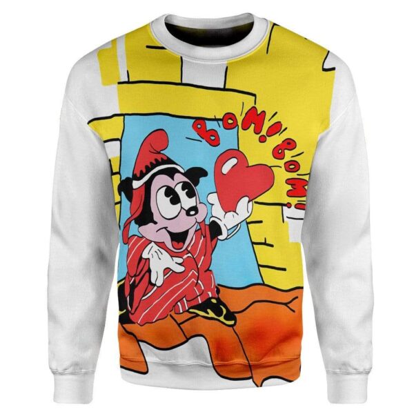 Gearhuman 3D Freddie Mercury Betty Boop Wembley Custom Sweatshirt Apprel GN20088 Sweatshirt Sweatshirt S 