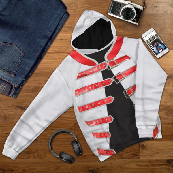 Gearhuman 3D Freddie Mercury Costume Custom Hoodie Apparel GW120820 3D Custom Fleece Hoodies 