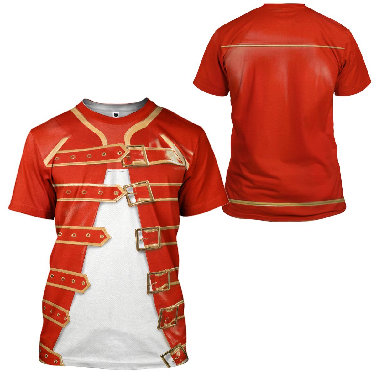 Gearhuman 3D Freddie Mercury Costume Custom Tshirt Apparel GW120821 3D T-shirt