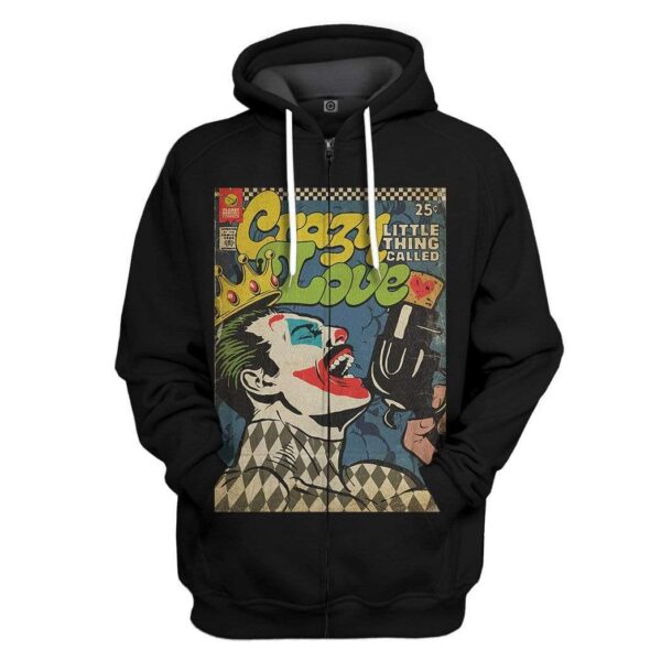 Gearhuman 3D Freddie Mercury Crazy Little Thing Called Love Vintage Comic Book Covers Custom Hoodie Apparel GN21085 3D Custom Fleece Hoodies Zip Hoodie S 