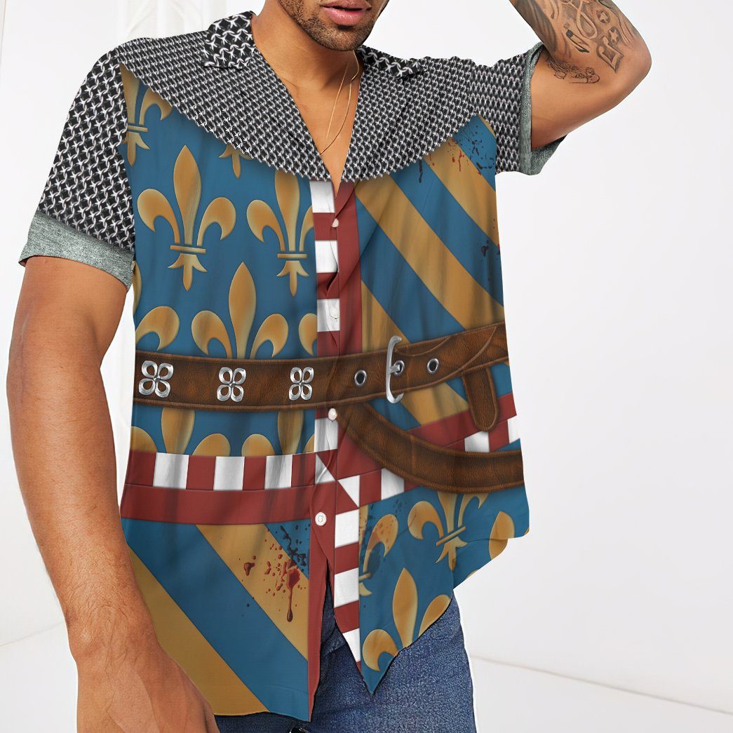 Gearhuman 3D French Cavalier Custom Short Sleeve Shirt GV17119 Short Sleeve Shirt