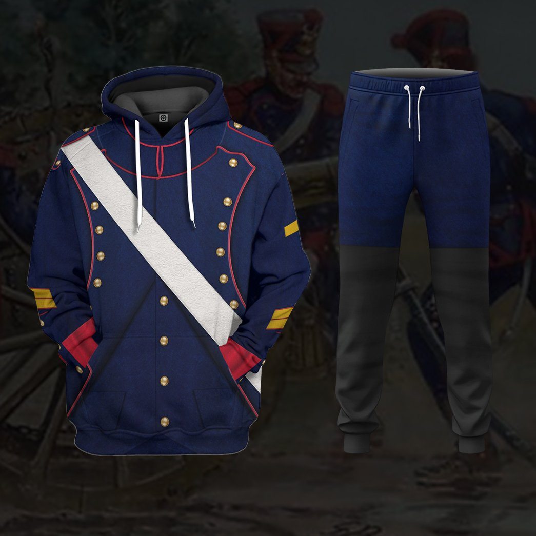 Gearhuman 3D French Line Artillery 1806 Custom Sweatpants Apparel GV190820 Sweatpants