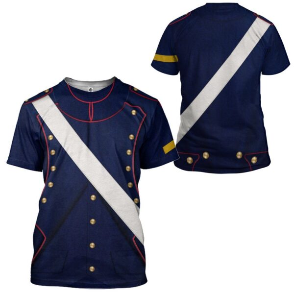 Gearhuman 3D French Line Artillery 1806 Custom Tshirt Apparel GV190819 3D T-shirt