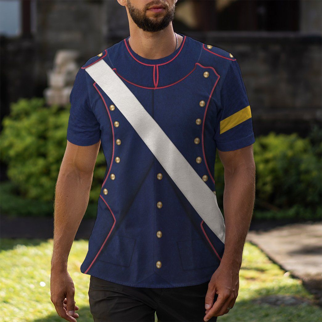 Gearhuman 3D French Line Artillery 1806 Custom Tshirt Apparel GV190819 3D T-shirt