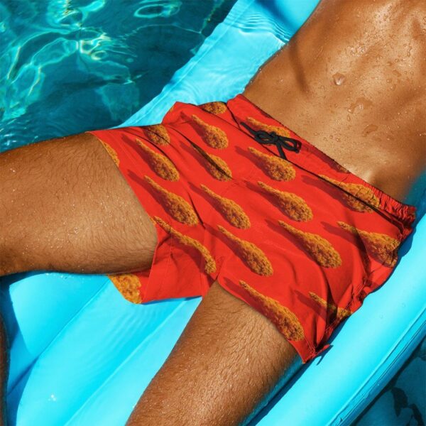 Gearhuman 3D Fried Chicken Shorts ZK0806214 Men Shorts 