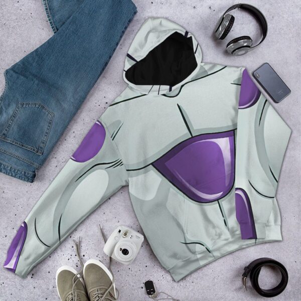 Gearhuman 3D Frieza Dragon Ball Custom Hoodie Apparel GV24094 3D Apparel 