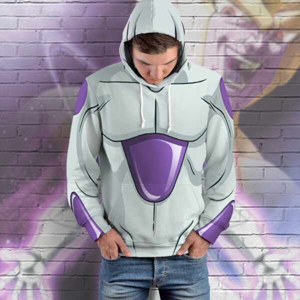 Gearhuman 3D Frieza Dragon Ball Custom Hoodie Apparel GV24094 3D Apparel 