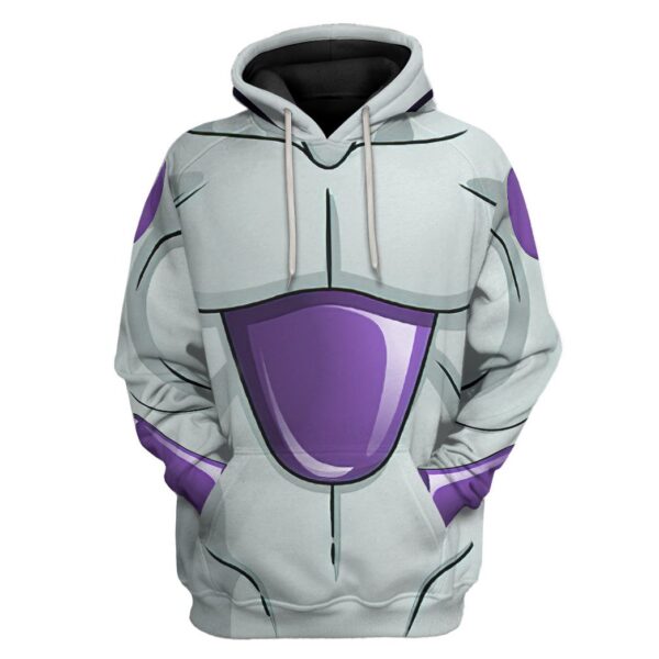 Gearhuman 3D Frieza Dragon Ball Custom Hoodie Apparel GV24094 3D Apparel Hoodie S 