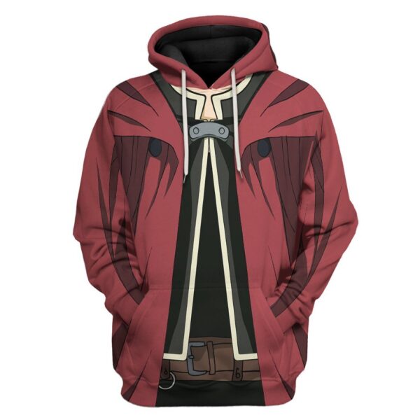 Gearhuman 3D Fullmetal Alchemist Edward Elric Custom Tshirt Hoodie Apparel GW28014 3D Apparel Hoodie S