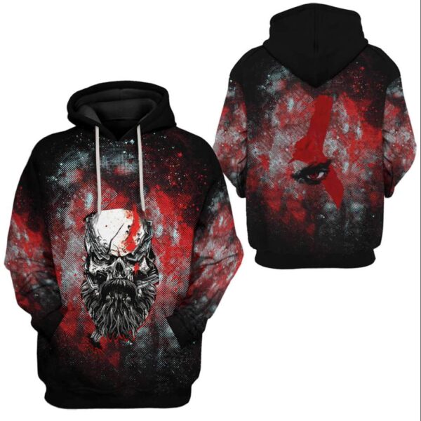 Gearhuman 3D Game Over War Custom Fleece Hoodie Apparel GA20032 3D Custom Fleece Hoodies 