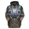 Gearhuman 3D Gear Of War Armor Custom Hoodie Apparel GN25078 3D Custom Fleece Hoodies Hoodie S