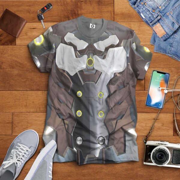 Gearhuman 3D Genji Overwatch Custom Tshirt Hoodie Appreal GK151213 3D Apparel 