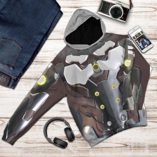 Gearhuman 3D Genji Overwatch Custom Tshirt Hoodie Appreal GK151213 3D Apparel 